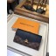 Louis Vuitton Damier Canvas CLAPTON WALLET N64448 black JK404pk20