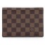 Louis Vuitton Damier Ebene Canvas Brazza Wallet N60017 JK757ED90