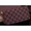 Louis Vuitton Damier Ebene Canvas Zippy Insolite Wallets N61723 JK653vX33