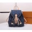 Louis Vuitton Denim Backpack M44460 blue JK1261fJ40