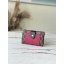 Louis Vuitton JULIETTE WALLET N60381 Bordeaux Red & Black JK73np57