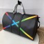 Louis Vuitton KEEPALL BANDOULIERE 50 with Shoulder Strap M60345 black JK1084dN21