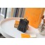 Louis Vuitton KIRIGAMI POUCH BAG CHARM AND KEY HOLDER M80221 black JK394Ty85