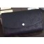 Louis Vuitton Mahina Leather IRIS Wallet M60144 Black JK679hi67