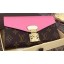 Louis Vuitton Monogram Canvas PALLAS WALLET M58414 Pink JK631Sy67