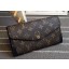 Louis Vuitton Monogram Canvas SARAH WALLET RETIRO M41951 Black JK613bW68