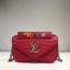 LOUIS VUITTON NEW WAVE CHAIN BAG MM M51943 red JK1770VI95