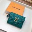 LOUIS VUITTON NEW WAVE COMPACT WALLET M63427 green JK363Il41