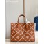 Louis Vuitton ONTHEGO M46015 Arizona Brown JK5967Gp37