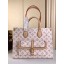 Louis Vuitton ONTHEGO MM M46154 white JK5590Kf26