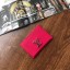 Louis vuitton original LOCKME CARD HOLDER M68555 Hot Pink JK261Jz48
