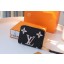 Louis Vuitton Original LV CRAFTY ZIPPY M69797 black JK194iv85