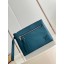 Louis Vuitton POCHETTE VOYAGE M69837 blue JK5918xh67