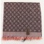 Louis Vuitton Scarves Cotton LV6723G Black&Pink JK3827EW67