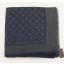 Louis Vuitton Scarves Cotton LV6724B Navy blue JK3819Xw85