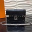Louis Vuitton TRUNK Chain Wallet M67508 black JK1297CI68