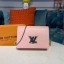 Louis Vuitton TWIST BELT CHAIN WALLET M68559 pink JK960fj51