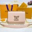 Luxury Louis Vuitton TWIST MM M59218 pink JK5660Lv15