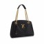 Replica Cheap LOUIS VUITTON NEW WAVE CHAIN TOTE M51496 black JK1748Mq48