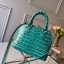 Replica Louis Vuitton Crocodile Pattern Leather Bag N90897 Green JK1056rH96