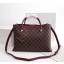 Replica Louis Vuitton Damier Ebene Canvas RIVERSIDE M55040 fuchsia JK1580Ye83