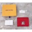 Replica Louis Vuitton Epi Leather TWIST COMPACT WALLET M64414 Red JK537cK54