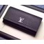 Replica Louis Vuitton LOCKME II Wallet M62350 Black JK604ui32