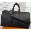 Replica Louis Vuitton Monogram Eclipse Canvas KEEPALL 45 BANDOULIERE N40569 JK2357sA83