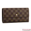 Replica Louis Vuitton N61217 Damier Ebene Canvas International Wallet JK751DY71