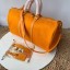 Replica Louis vuitton original KEEPALL BANDOULIERE 50 M44644 Ochre JK1206CQ60