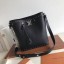 Replica Louis Vuitton original LOCKME BUCKET M43878 black JK1819ij65