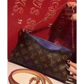 AAA Replica Louis Vuitton Monogram Canvas PALLAS CLUTCHES M41638 Blue JK2448cf50