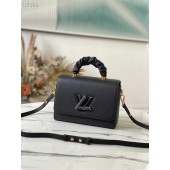 AAAAA Imitation Louis Vuitton TWIST MM M58688 black JK408Sy67