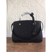 Best Quality Imitation Louis vuitton mongram empreinte MONTAIGNE N41046 black JK1364dK58