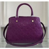 Best Replica Louis Vuitton Monogram Empreinte MONTAIGNE BB Bag M50665 Purple JK2427bj75