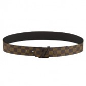 Copy Louis Vuitton Initiales Damier Ebene Belt M9807S JK3016Ey31