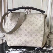 Copy Louis Vuitton Mahina Leather BABYLONE PM M50031 OffWhite JK2126Ey31
