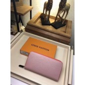 Fake Louis Vuitton EPI leather Zippy Wallet 67267 pink JK415Sq37