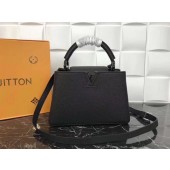Fake Louis Vuitton original Elegant Capucines BB Bags M94517 Black JK1103lF58