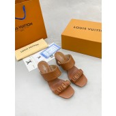 Fake Louis Vuitton slipper 91113-3 Heel 6.5CM JK1758xE84