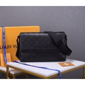 First-class Quality Louis Vuitton DUO MESSENGER M44729 BLACK JK134Sf41