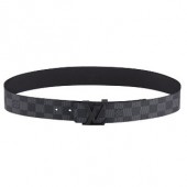 Hot Louis Vuitton Initiales Damier Graphite Belt M9808S JK3015io40