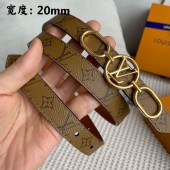 Imitation Louis Vuitton Belt 20MM LVB00001 JK2684Tm92