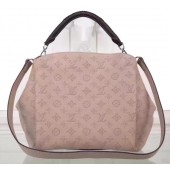 Imitation Louis Vuitton Calfskin Leather Babylone PM M50031 Apricot JK2331QN34