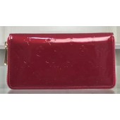 Imitation Louis Vuitton Monogram Vernis Zippy Wallet M90227 Red JK670SU87