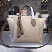 Imitation Louis Vuitton Original Mahina Leather HAUMEA M55029 grey JK1621Nj42