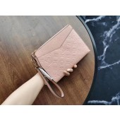 Imitation Louis Vuitton Original Monogram Empreinte Clutch bag MELANIE M68705 pink JK856Za30