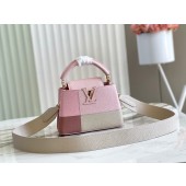 Knockoff Best Louis Vuitton CAPUCINES MINI M59268 pink JK22sm35