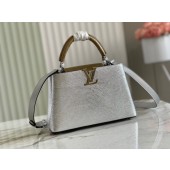 Knockoff Louis Vuitton CAPUCINES BB M59266 silver JK5823fY84