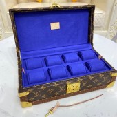 Louis Vuitton 8 WATCH CASE M47641 blue JK189fc78